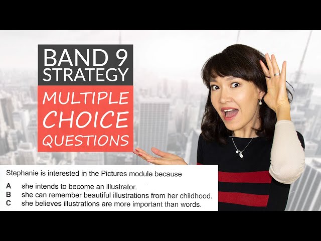 5 easy steps to solve IELTS Listening MULTIPLE CHOICE questions