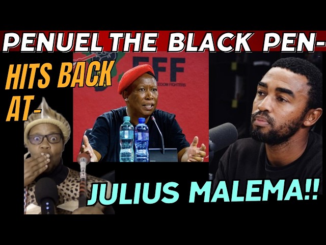 PENUEL THE BLACK PEN HIT BACK AT JULIUS MALEMA. #eff #juliusmalema #jacintangobese #macg #podcast