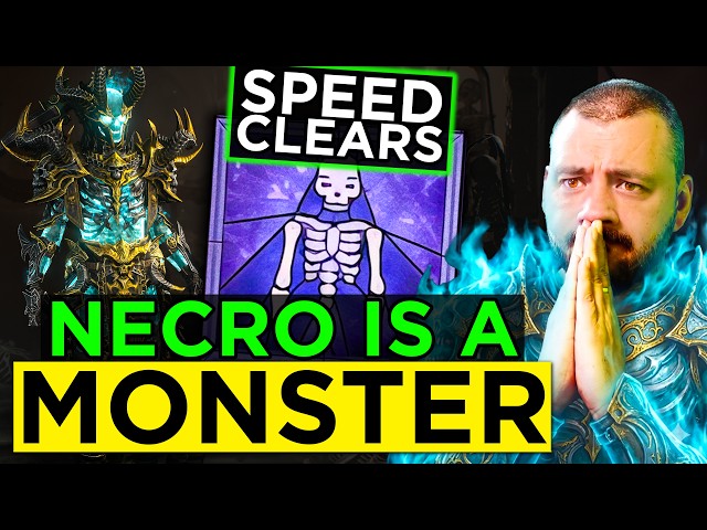 This Bone Spirit Necromancer Build is INSANE in Diablo 4 Season 13