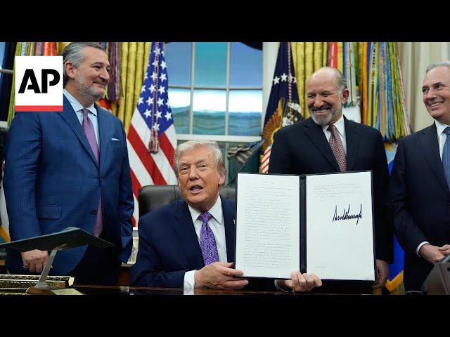 Trump signs executive order to block state AI regulations
