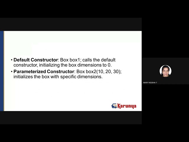 Constructors and Destructors in C++