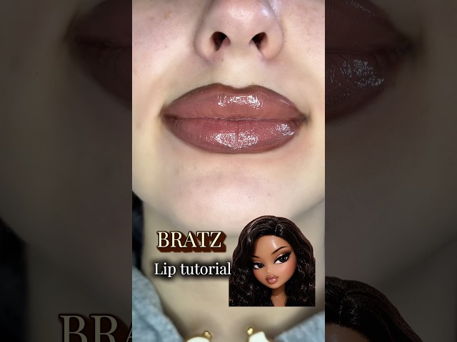 HOW TO GET BRATZ LIPS (EASY  TUTORIAL) 💋🔥 #makeup #makeuptutorial