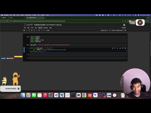 Extract Bank Statement Data from PDF Using Python | Camelot, PyPDF2, Pandas & Tabulate