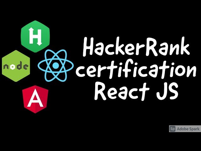 Hacker Rank React JS Certification Basics #04