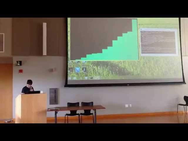 14 year-old created visual sorting algorithms in Python presentation