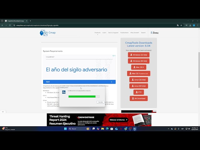 Software gratuito para mapas mentales Cmaps tools.