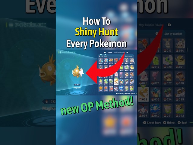 NEW INSANELY OP SHINY Hunting Method That Works For Every Pokémon in Pokémon Legends ZA