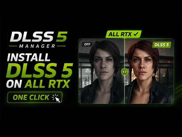 How to Install DLSS 5 in Any RTX GPU (DLSS 5 Manager Setup & Gameplay Test)