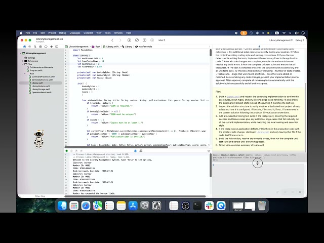 Debugging with CodeBot