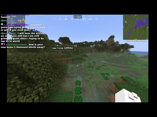 Java Minecraft: half way to base location and teraforming