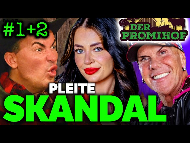 SHOW ESKALIERT DIREKT 💥 Jackpot HALBIERT nach Tag1! Der Promihof 2026 Folge 1 & 2