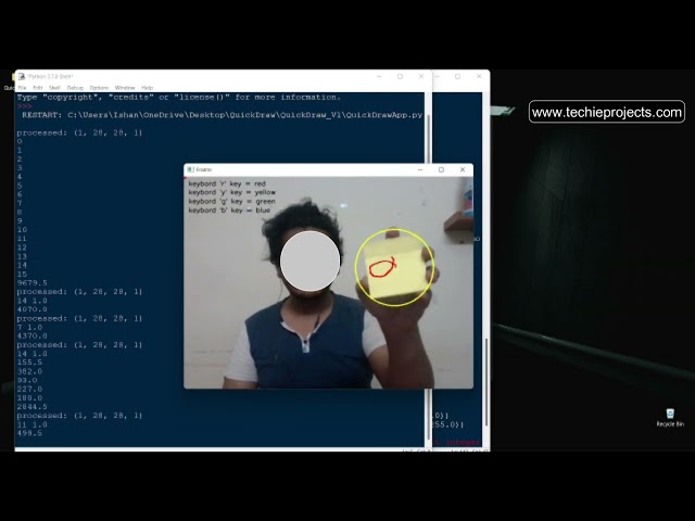 Virtual Painting using OpenCV Python | Computer Vision Projects