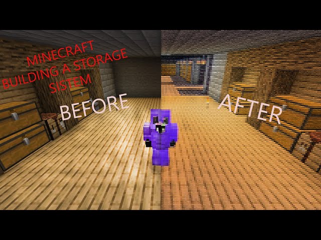 BUILDING A NEW STORAGE SISTEM FOR MY HARDCORE WORLD || LH GMAING || MINECRAFT |#buildinginminecraft