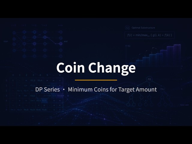 Coin Change · Dynamic Programming