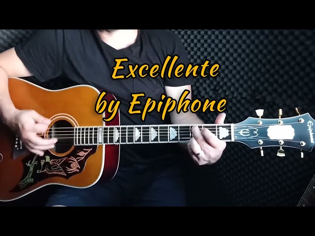 Excellente by Epiphone Masterbilt, Electro Acoustic Guitar Review/Demo