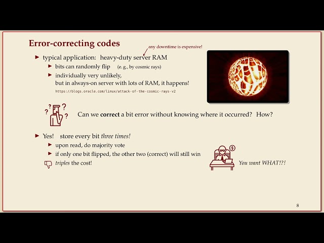 COMP526 (Spring 2022) 8-3 §8.3 Hamming codes