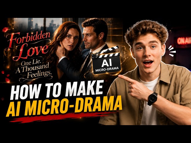 Turn Any Idea Into an AI Micro-Drama | AI Video Generator Tutorial