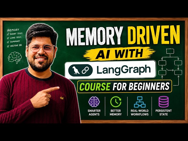Memory Driver AI with LangGraph Course for Beginners
