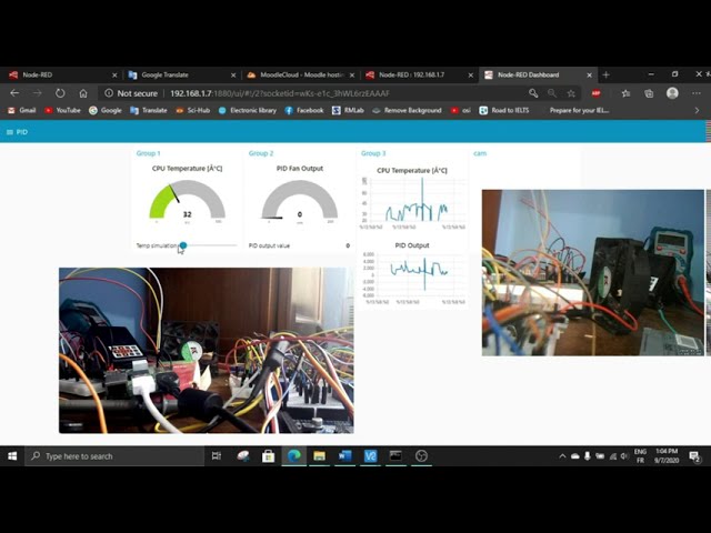 Remote laboratory using IOT technology.