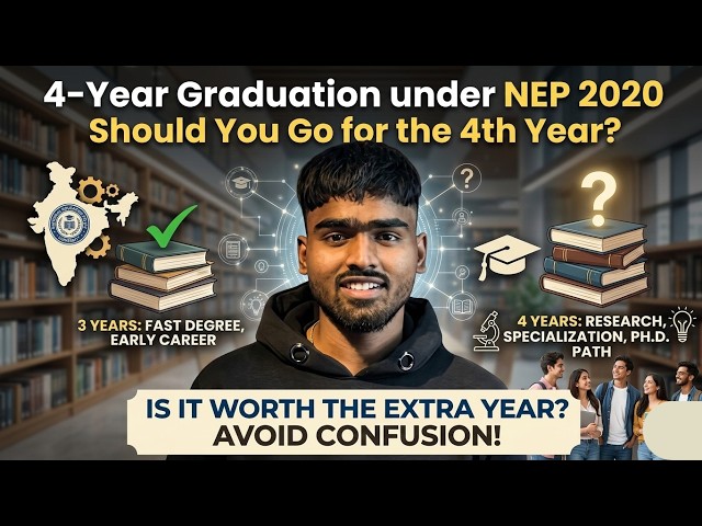 4-Year Graduation under NEP 2020: Is it Worth it? | Full Details & Reality