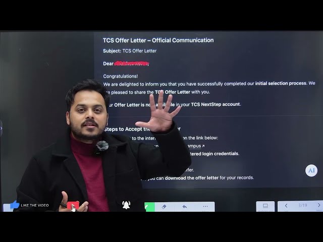 Finally TCS Offer Letter | Congrats to All Selected | TCS Calendar Out | Must Watch ! Ninja to Prime