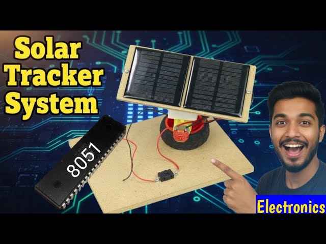 Solar Tracker Using 8051 Microcontroller | how to make solar tracker using arduino