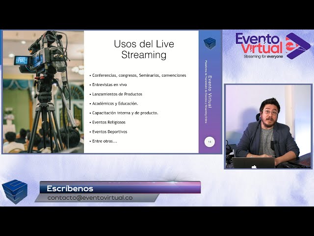 Curso Básico sobre Streaming. Lo que debes saber para transmitir eventos por internet. Parte 1/3