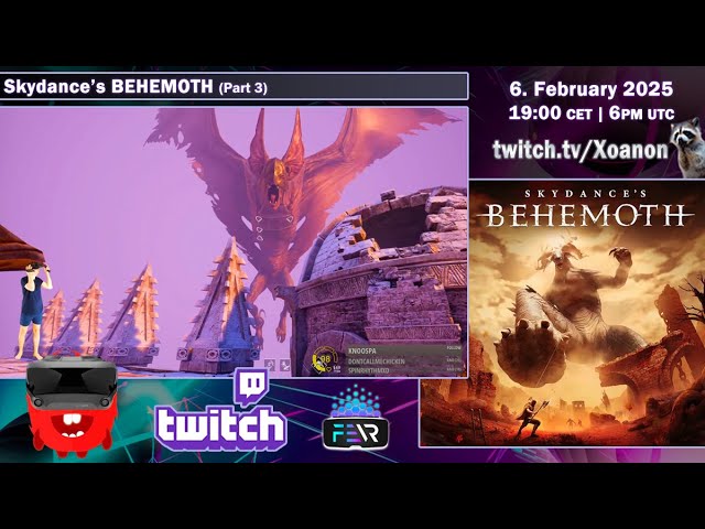 Skydance's BEHEMOTH (Part 3/5) | Action/Adventure | Stream Playthrough | Twitch VOD