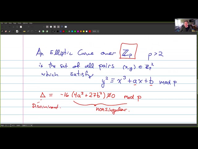Elliptic Curve Cryptography