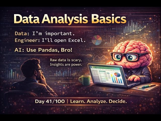 Day 41: Data Analysis Basics — How to Read Data, Find Insights & Avoid Bad Decisions (2026 Guide)