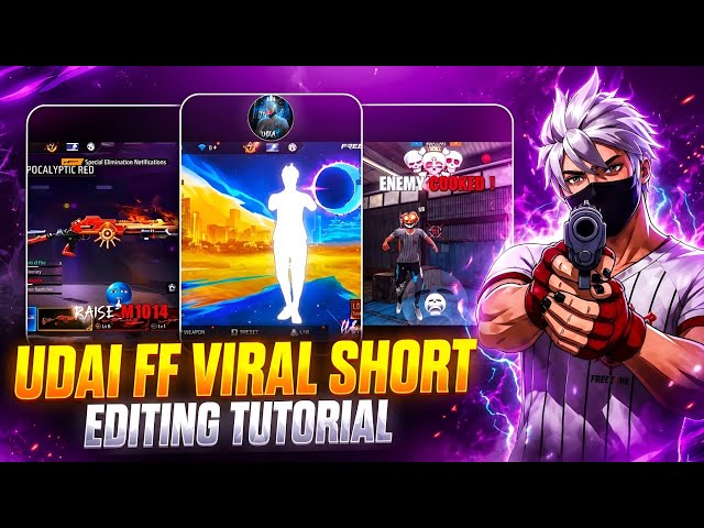 Free Fire New Viral Shorts Edit Tutorial 😱🔥@UDAY_FF_21 