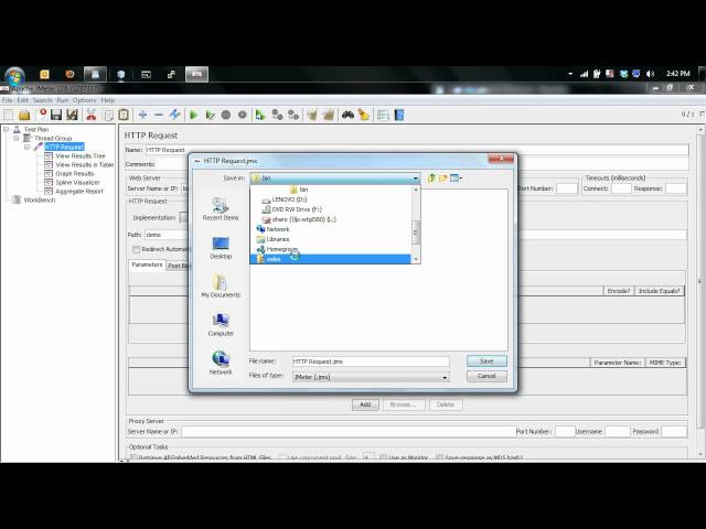 JMeter Tutorial, Web Server Stress Testing, in Windows 7