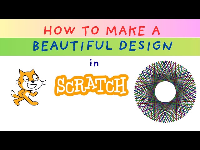 Creating Colorful Patterns with Scratch Coding! #Scratch