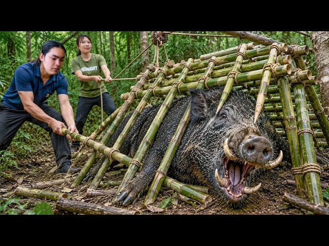 Giant Python Found Attacking Goat Pen , Traditional Vietnamese wine making process | SURVIVAL ALONE