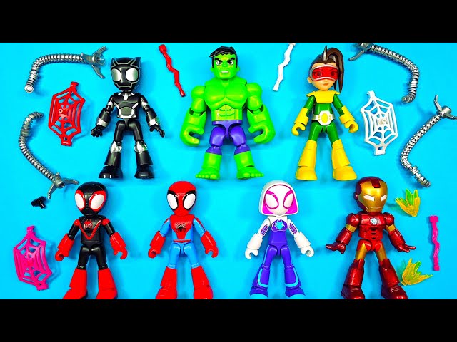 Blokees Spidey & Friends Level 01 & 02 Model Kits Assembly