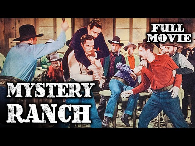 MYSTERY RANCH | Tom Tyler | Full Length Western Movie | English | HD | 720p