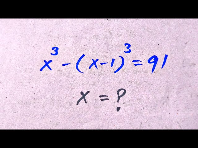 Hardest Math | Math Olympiad Problem | Find x = ?