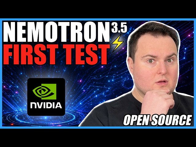 Nemotron 3.5 Lightning First Test – NVIDIA’s NEWEST Open Model!