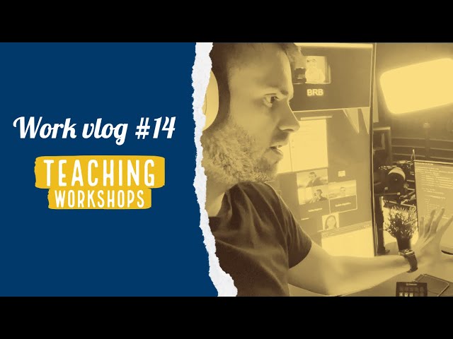 This is how I teach remote workshops (quick setup tour)