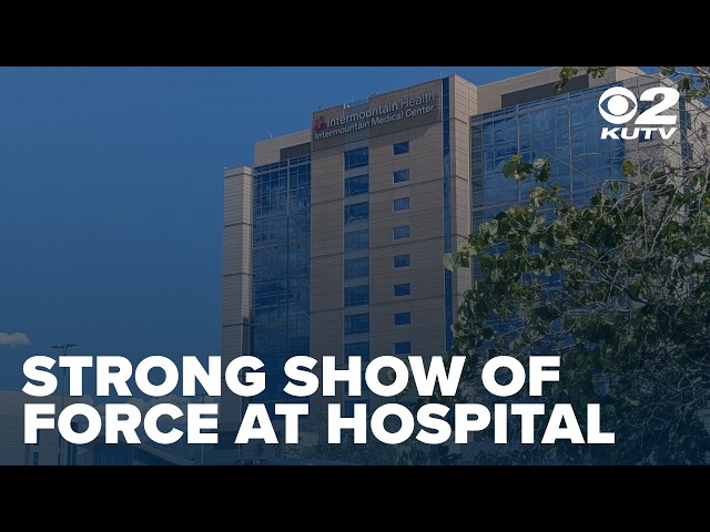 Strong police response after funeral shooting raises questions about hospital lockdown