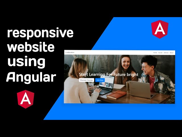 How to make responsive website in angular 10