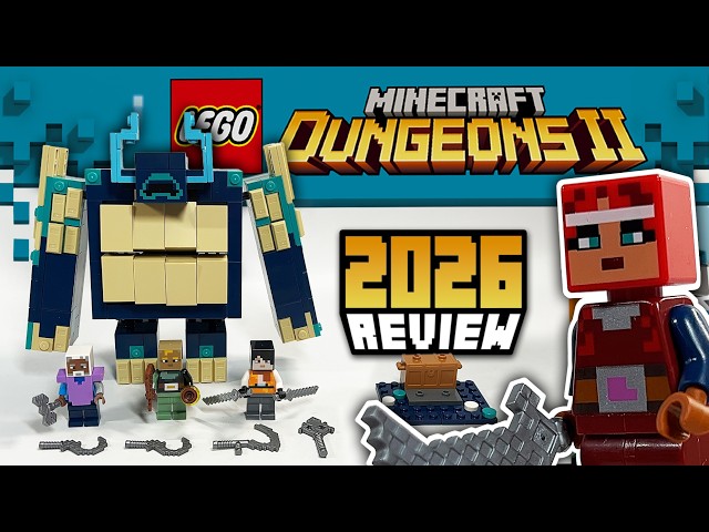 LEGO Minecraft Dungeons II Twisted Warden Battle (21591) - 2026 Set Review