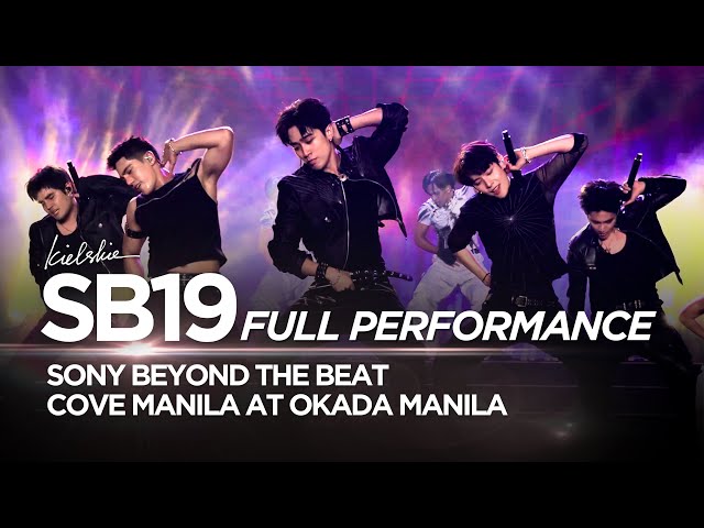 [4K] SB19 on Sony Beyond The Beat FULL PERFORMANCE 9-19-2026 | KIELSKIE