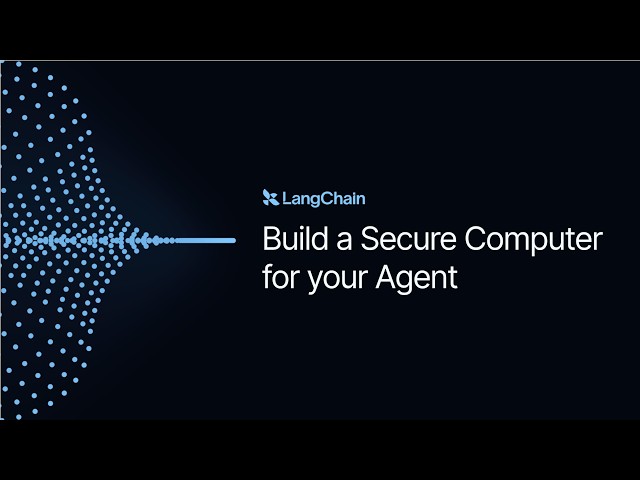 Build a secure computer for your agent