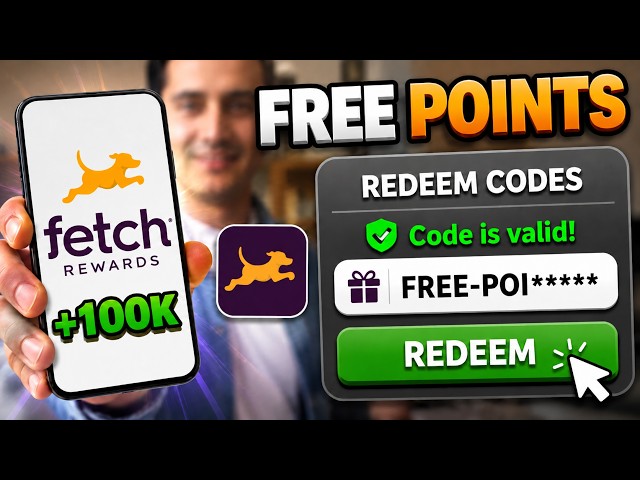 NEW Fetch Rewards Method 2026 ✅ WORKING HACK to get 100K FREE POINTS in Fetch Rewards