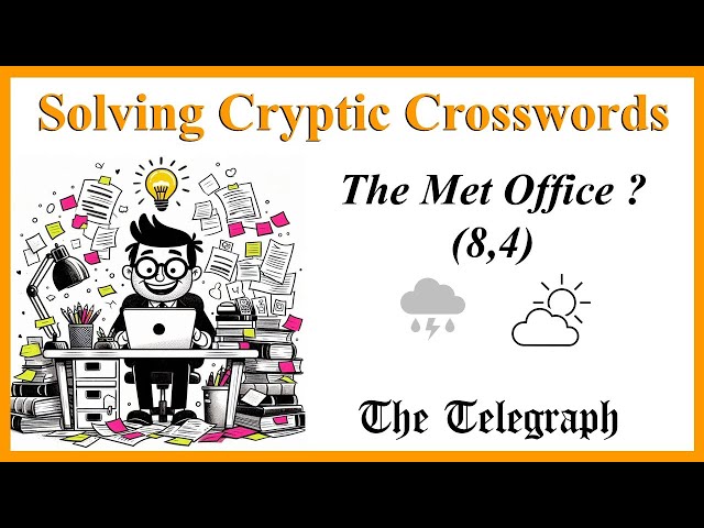 Solve a Cryptic Crossword with me - especially if you like anagrams!