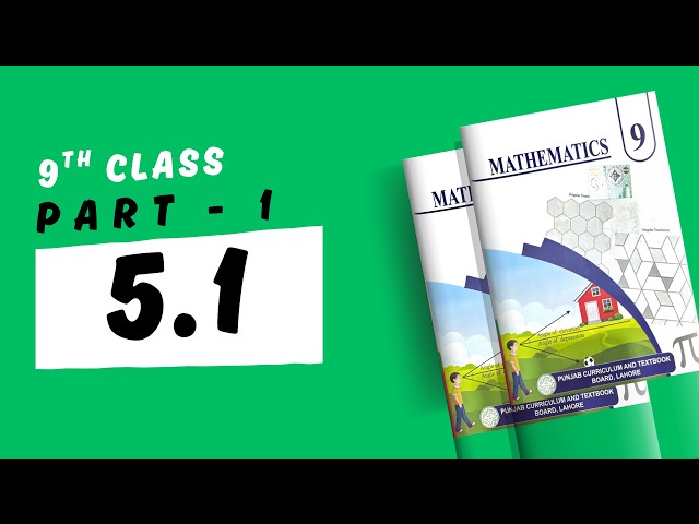 Exercise 5.1 - 9th Class Math | Part 1