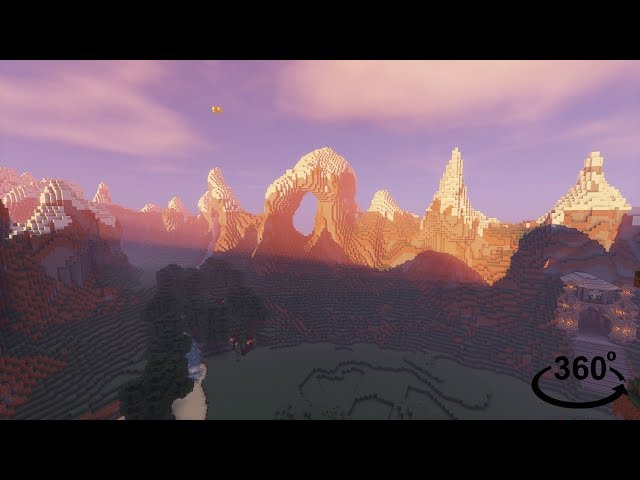 Recreating A Mountain Biome With Family Using VoxelSniper And WorldEdit