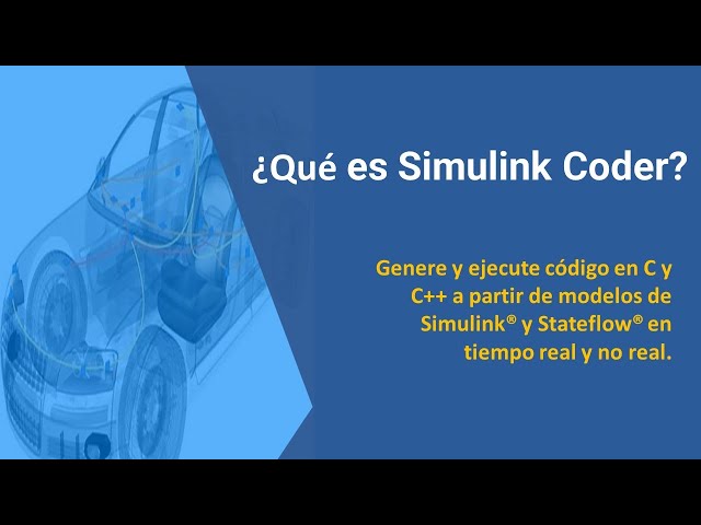 ¿Qué es Simulink Coder?
