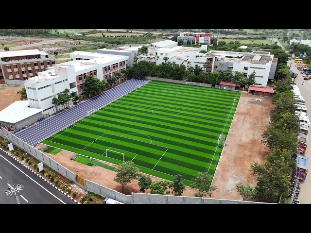 Football Ground & Running Track at CS Academy Coimbatore